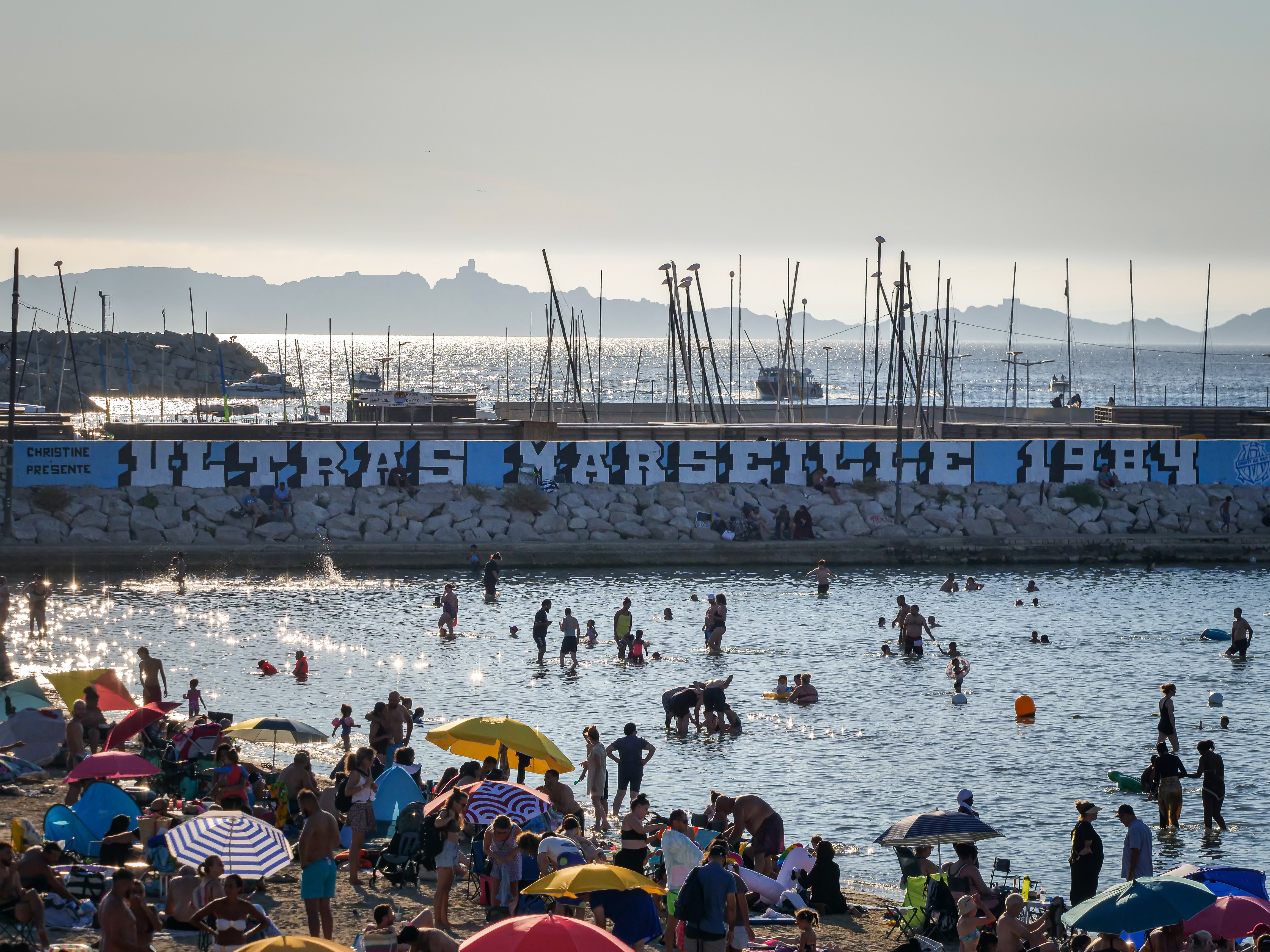 Vue baie de Marseille